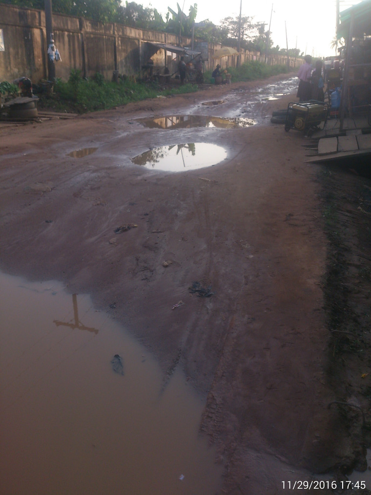 Bad Roads in Nigeria